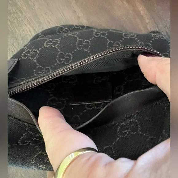 Gucci bum bag brown vintage authentic, non binary, gender fluid - Picture 7 of 11